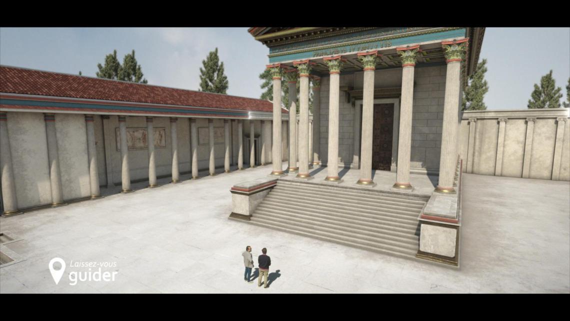 Laissez-vous guider au temps des Gallo-Romains (3D)